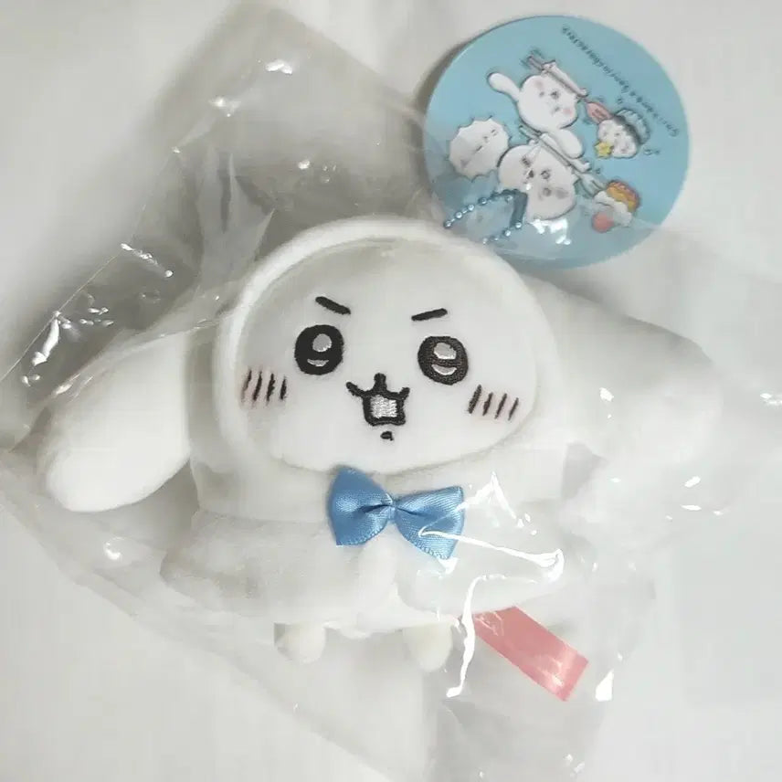 [BUNJANG] Sanrio Cheeikawa Cinnamoroll Mascot Plush / 산리오 치이카와 시나모롤 마스코트 인형