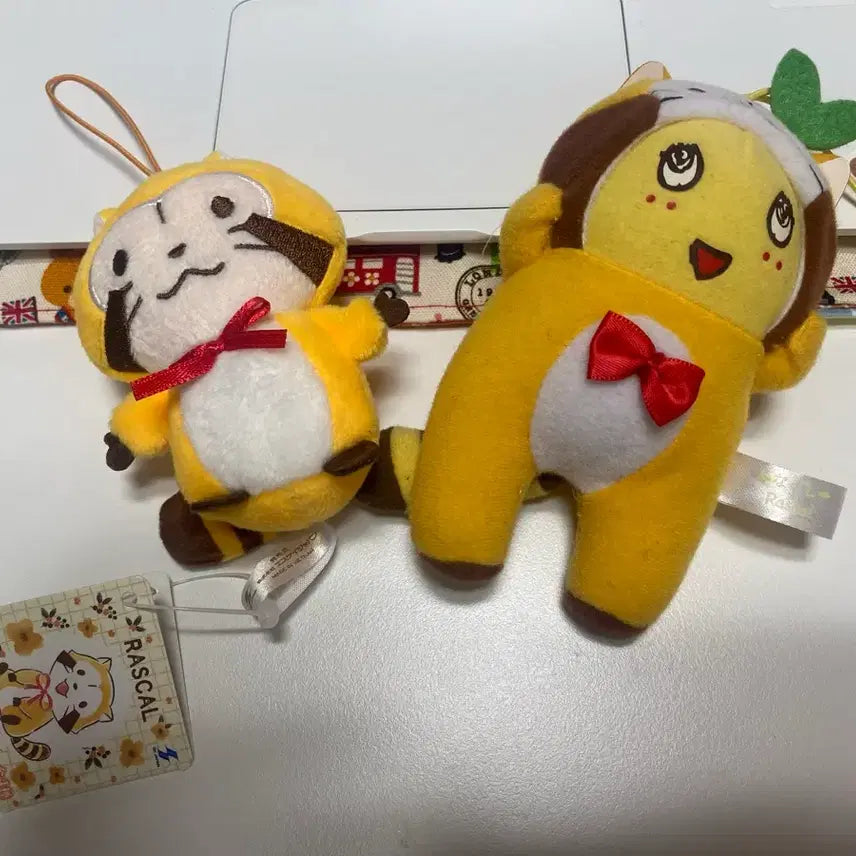 [BUNJANG] Raccoon Rascal Hunashi Doll Set / 라쿤 라스칼 후낫시 인형 셋트