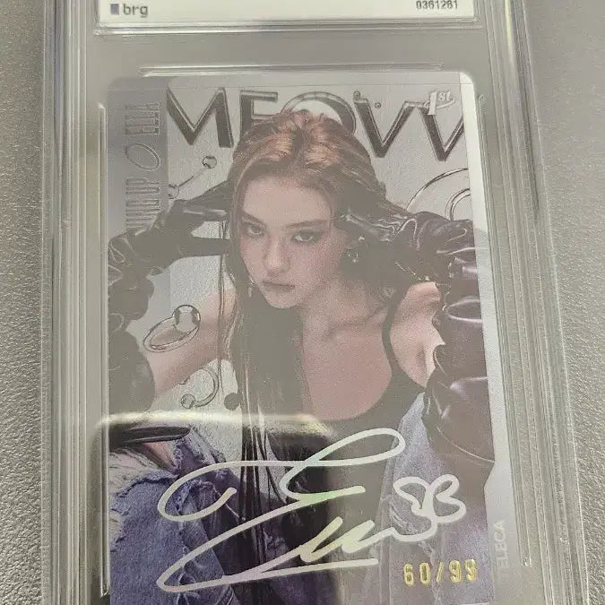 [BUNJANG] Terez Myaoo Ella Signature Blue Graded Card / 테레카 미야오 엘라 시그니처 블루 등급카드 등카 팝니다.
