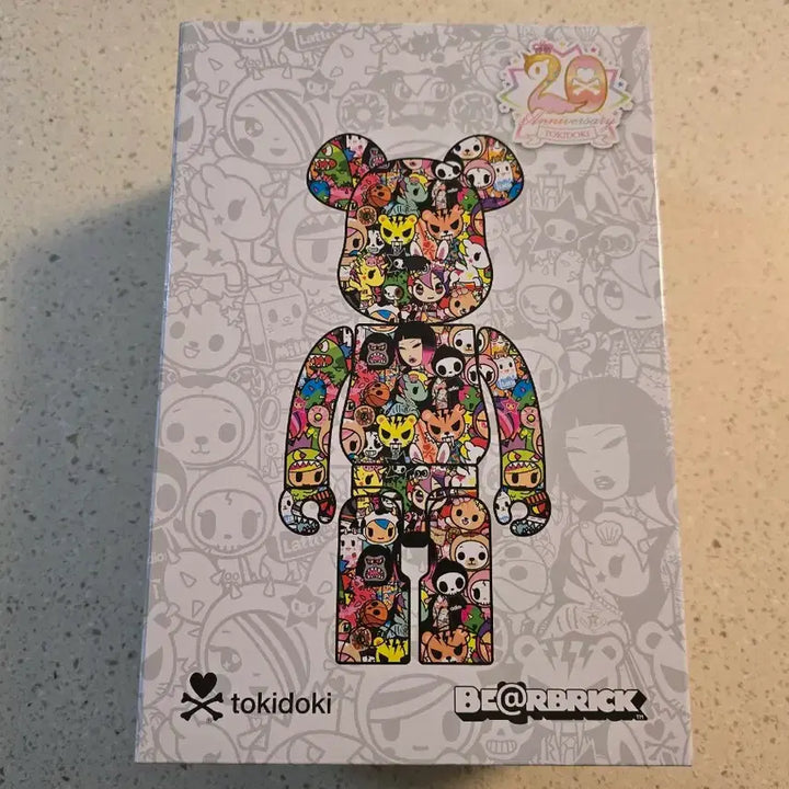[BUNJANG] Bearbrick Tokidoki 20th Anniversary 100% + 400% Set / 베어브릭 토키도키 20주년 기념 100%+400% 미개봉 새상품