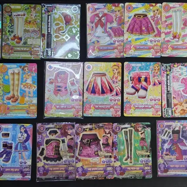 [BUNJANG] Aikatsu! Japan/Korea Edition Card Set - Special Edition, Normal, Campaign, Pieces / 아이엠스타 아이카츠 일판 한판 카드 프레 레어 노말 캠페인 세트 조각