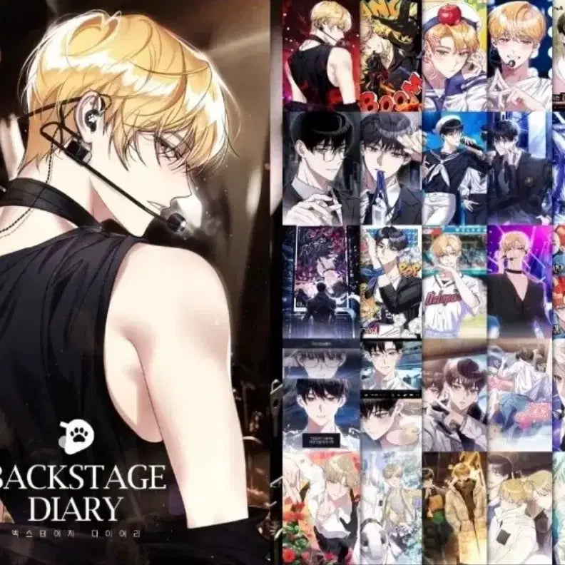[BUNJANG] Dalya Demuj Backstage Diary Postcard / 달야님 데못죽 백스테이지 다이어리 엽서 굿즈