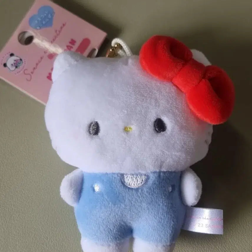 [BUNJANG] Sanrio Hello Kitty x Mocchi Panda Collaboration Keychain / 키티x모찌판다 팬더