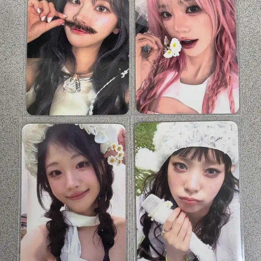 [BUNJANG] QWER Ceremony Pop-up Lucky Draw Photocard Set / QWER 세레머니 팝업 특전 포카