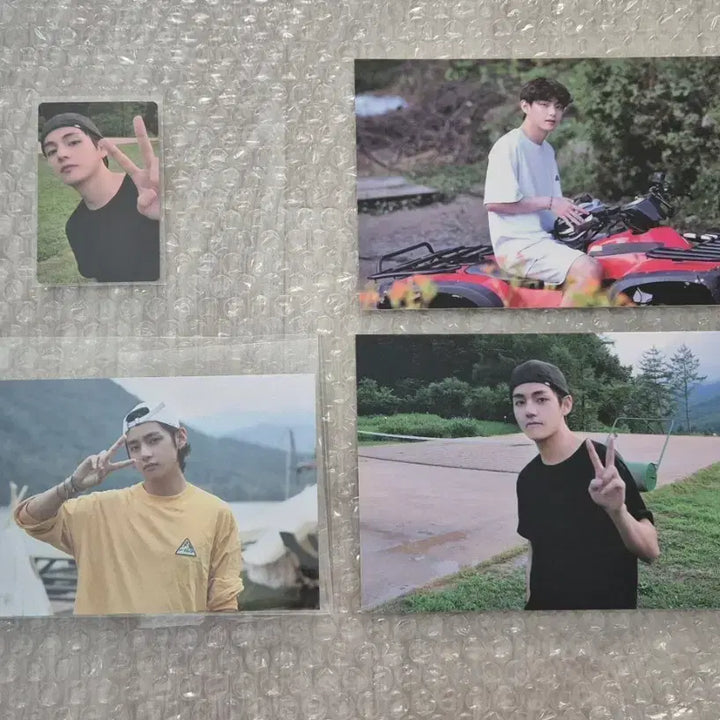 [BUNJANG] BTS In the Soop 2 V Photocard &amp; Postcard Bundle Set / bts 인더숲2 뷔 포토카드&amp;엽서 (일괄)