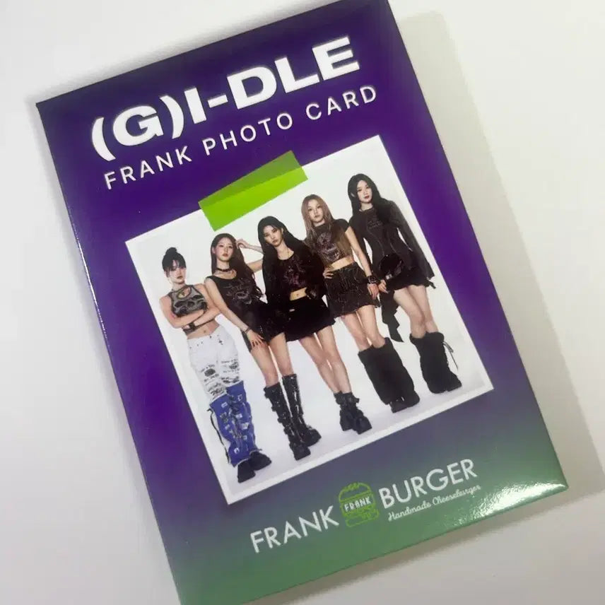 [BUNJANG]  (G)I-DLE Frank Burger Photocard Set / 아이들 프랭크버거 포카
