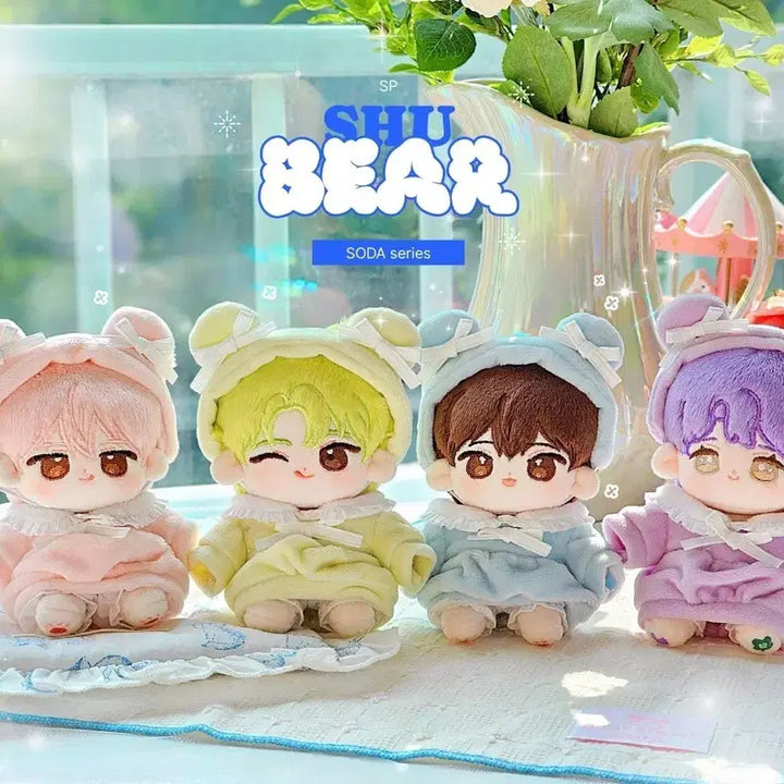 [BUNJANG] 10cm Plushie "Schuber SP Cream Soda" (Sky Blue) / 10cm 슈베어sp 크림소다 (하늘색)