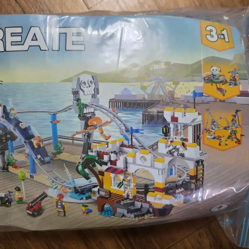 [BUNJANG] Compatible Creator Pirate Roller Coaster Building Blocks Set 31084 / 레고(호환) 크레에이터 해적롤러코스터