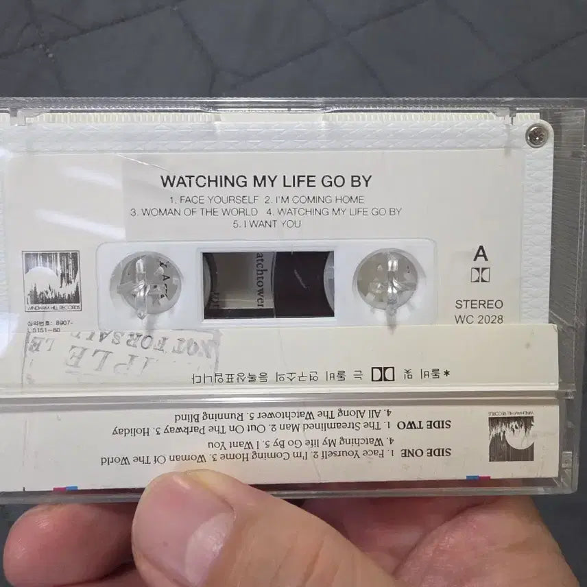 [BUNJANG] Michael Hedges Watching My Life Go By Cassette Tape / 마이클 헤지스 카세트 테이프 Watching My Life Go By 핑거스타일 기타리스트