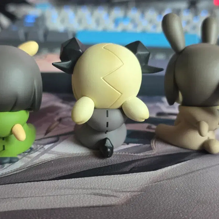 [BUNJANG] Arknights Pajama Party Amiya, Ifrit, Silence Figure Bundle Set / 명일방주 파자마파티 아미야 이프리트 사일런스 피규어 판매