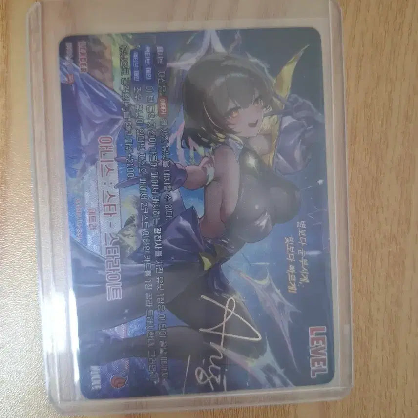 [BUNJANG] Anis Leader Signed Niche Nibell Photocard / 아니스 리더 싸인 니케 니벨