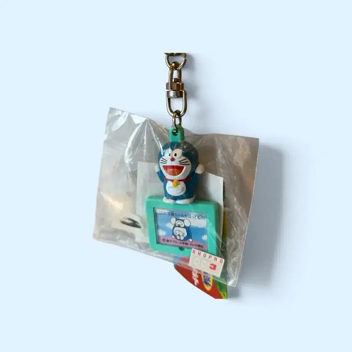 [BUNJANG] Retro Doraemon Mini Frame Keychain / 레트로 도라에몽 미니 액자 키홀더