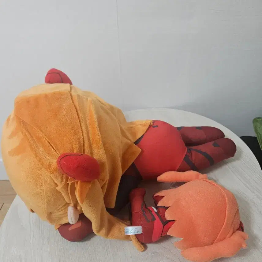[BUNJANG] Evangelion Asuka Plugsuit Nesoberi Plush Doll / 에반게리온 아스카 플러그슈트 인형 네소베리 누이구루미