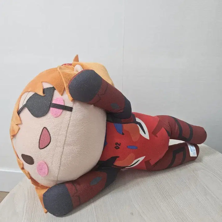 [BUNJANG] Evangelion Asuka Plugsuit Nesoberi Plush Doll / 에반게리온 아스카 플러그슈트 인형 네소베리 누이구루미