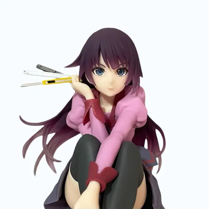 [BUNJANG] Monogatari Series Hitagi Senjougahara Desktop Figure Cute / 모노가타리 시리즈 센조가하라 히타기 피규어 데스크탑 큐트