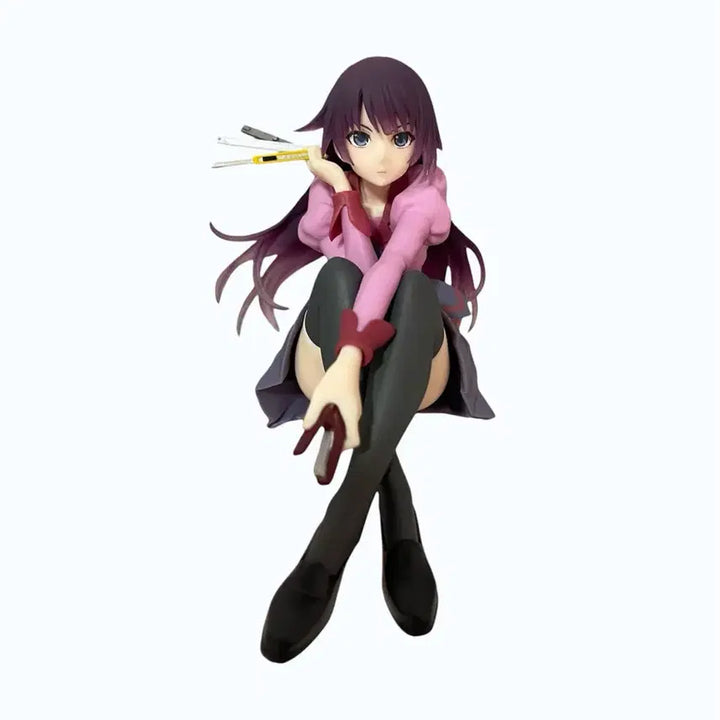 [BUNJANG] Monogatari Series Hitagi Senjougahara Desktop Figure Cute / 모노가타리 시리즈 센조가하라 히타기 피규어 데스크탑 큐트