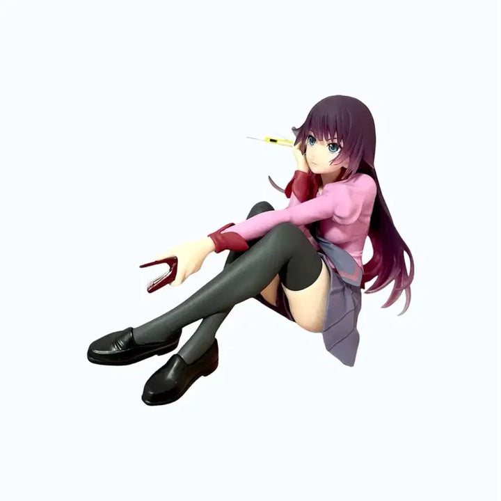 [BUNJANG] Monogatari Series Hitagi Senjougahara Desktop Figure Cute / 모노가타리 시리즈 센조가하라 히타기 피규어 데스크탑 큐트