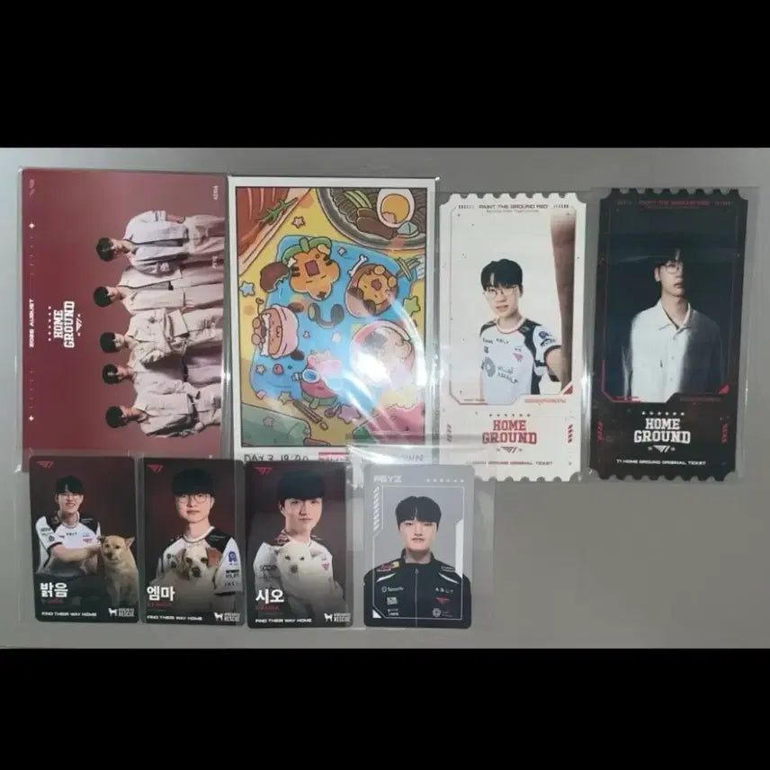 [BUNJANG] T1 Bundle Set Homeground Photocard / (일괄) 티원 T1 홈그 홈그라운드 포카