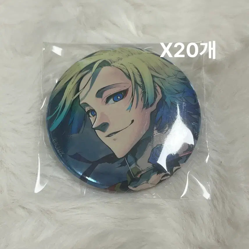 [BUNJANG] Blue Lock Michael Kaiser Exhibition Can Badge Set (20 pcs) / 블루록 미하엘 카이저 전시회 캔뱃지 20개