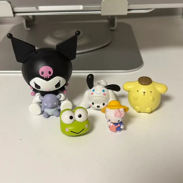 [BUNJANG] Sanrio 5 Figure Set / 산리오 피규어 5종 세트
