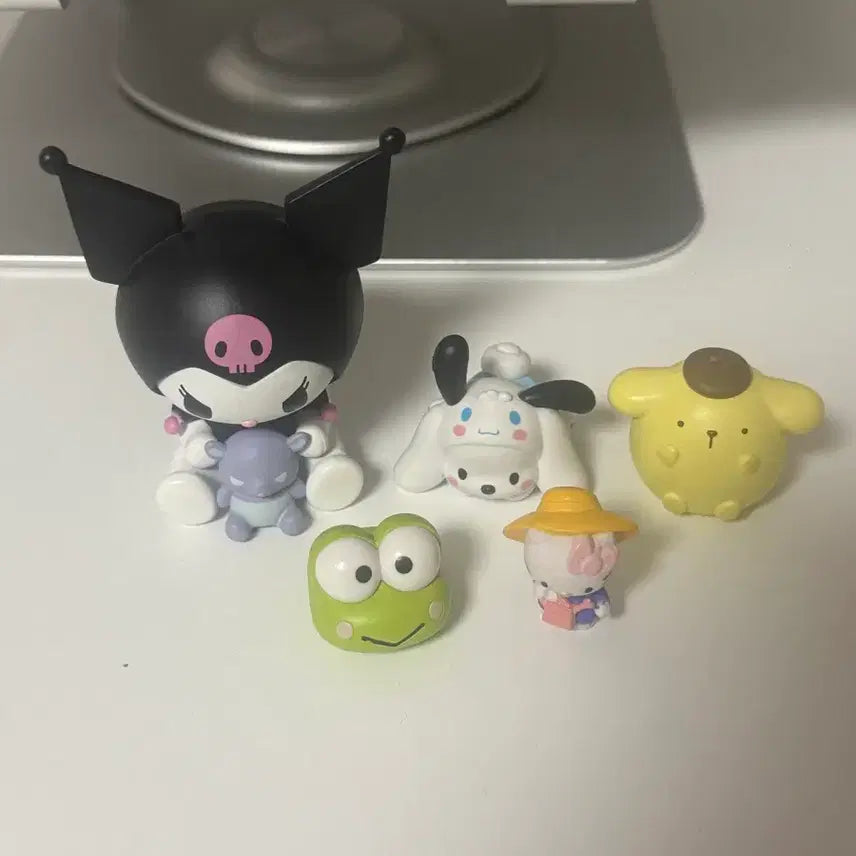 [BUNJANG] Sanrio 5 Figure Set / 산리오 피규어 5종 세트