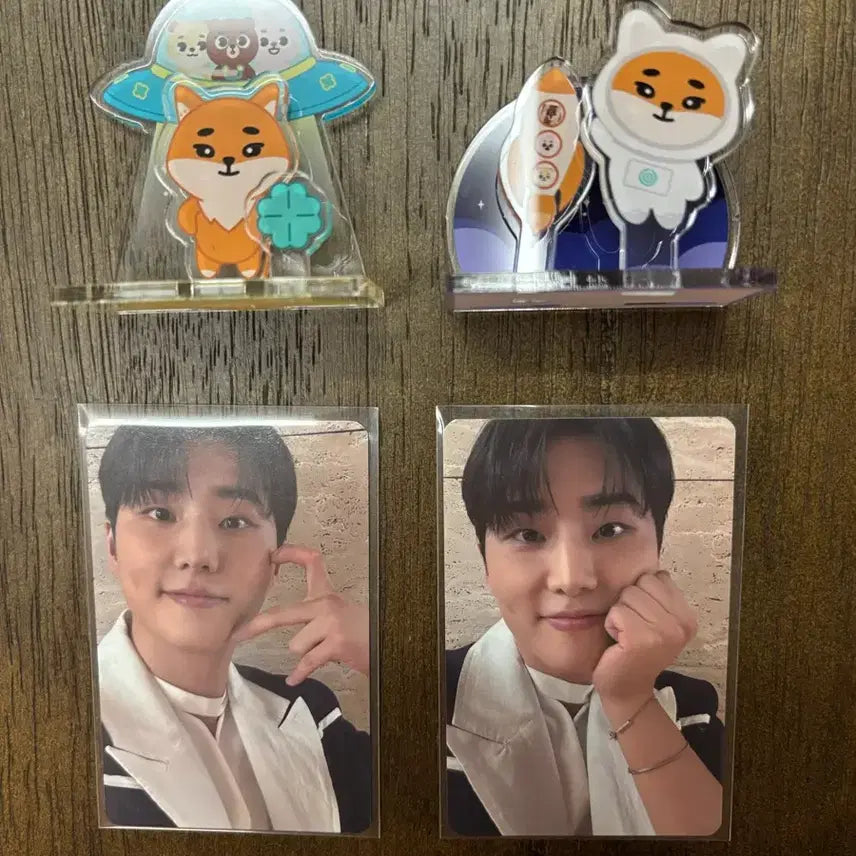 [BUNJANG] DAY6 Young K Day &amp; Night Acrylic Standee Bundle Set / 데이식스 영케이 아크릴 전투 낮 밤 일괄