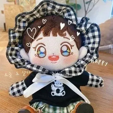 [BUNJANG] 20cm Doll Clothes Puppy WaMoLook Black / 20cm 인형옷 퍼피와모룩 블랙