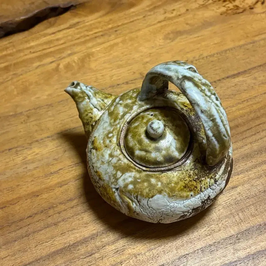 [BUNJANG] Hyun Pottery Kim Dae-woong Un-glazed Teapot / 현담요 김대웅 무유 다관