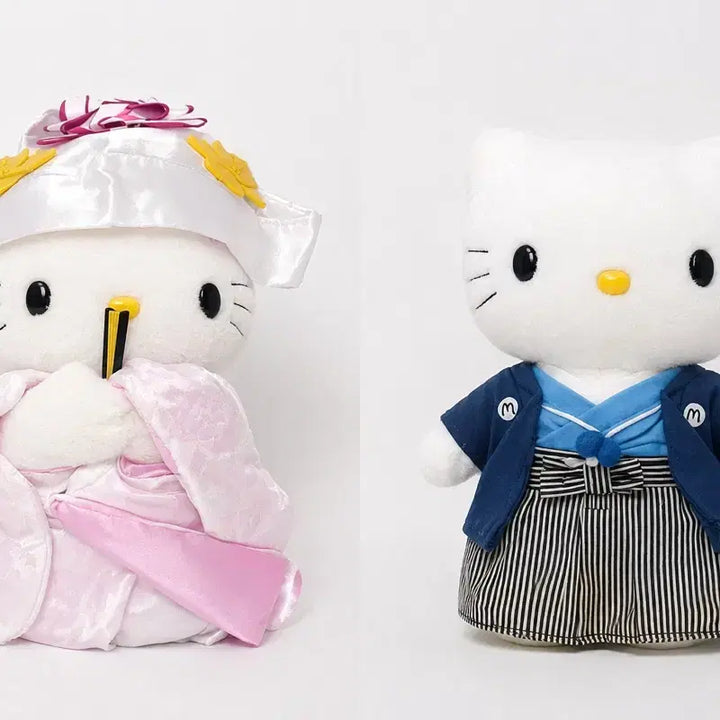 [BUNJANG] 1999 Limited Edition Kitty &amp; Daniel Wedding Dolls Set / 1999년 고전 한정판 수집용 인형 키티,다니엘 인형 세트 판매