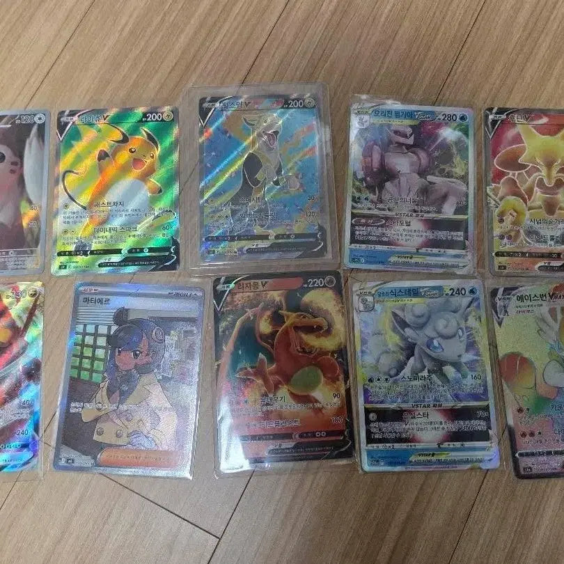 [BUNJANG] Pokemon Card Bundle Set (RR, Support SR, AR, Rare Cards) / 포켓몬카드 rr,서포트sr,ar,카드 일괄판매