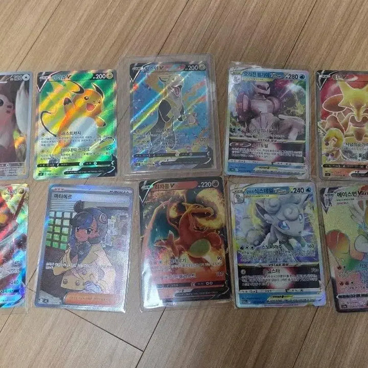 [BUNJANG] Pokemon Card Bundle Set (RR, Support SR, AR, Rare Cards) / 포켓몬카드 rr,서포트sr,ar,카드 일괄판매