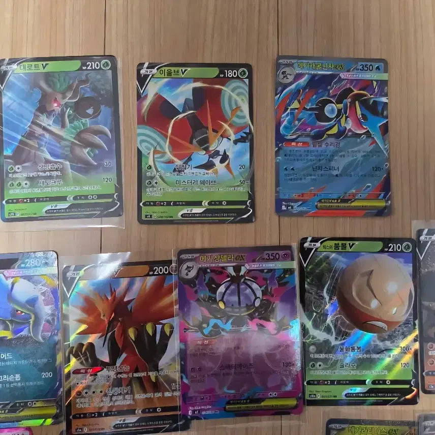 [BUNJANG] Pokemon Card Bundle Set (RR, Support SR, AR, Rare Cards) / 포켓몬카드 rr,서포트sr,ar,카드 일괄판매