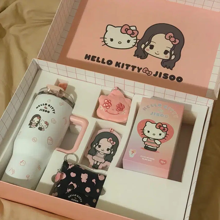 [BUNJANG] BLACKPINK Jisoo x Hello Kitty Limited Edition Goods Set / 헬로키티 지수 콜라보 한정판 굿즈 세트