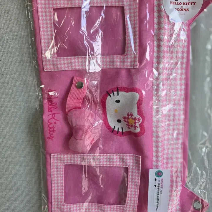 [BUNJANG] Sanrio 3COINS Hello Kitty Kaohana Wall Pocket / 산리오 3코인스 키티 카오하나 월포켓