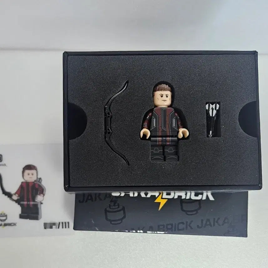 [BUNJANG] Jakambrick Custom Hawkeye (Avengers 2 Version) Minifigure / 레고 커스텀 자카브릭 호크아이 (어벤져스2)
