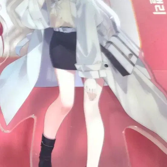 [BUNJANG] Stellive Spring Blossom Date Riko Acrylic Stand + Can Badge Set / 스텔라이브 봄빛 데이트 리코 아크릴 스탠드 + 캔뱃지