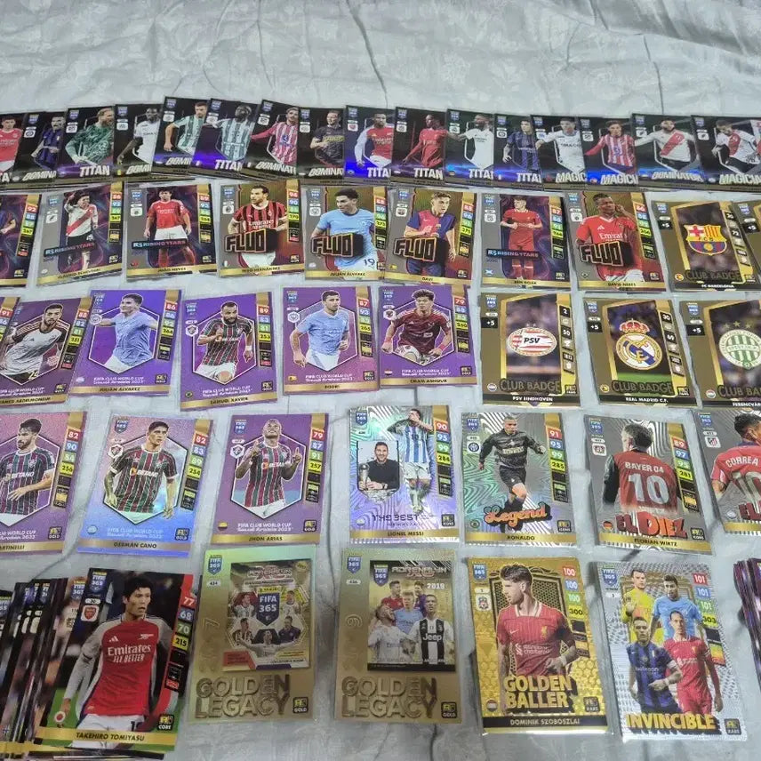 [BUNJANG] Football Card Bundle Set / 축구카드 일괄