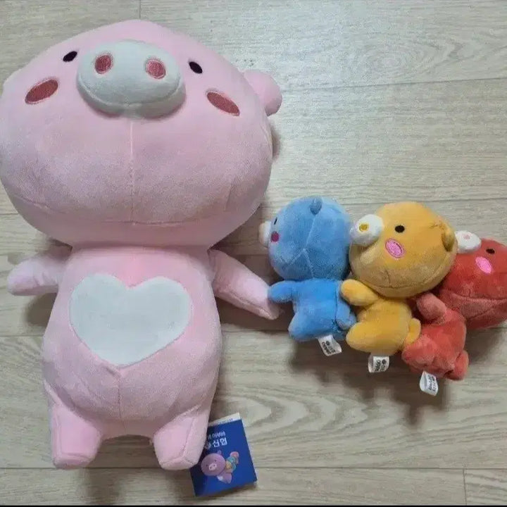 [BUNJANG] Shinhyup Eobuba Doll Set (New) / 신협 어부바인형세트 판매(새상품,텍o)