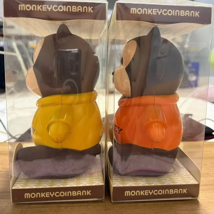 [BUNJANG] Popo Fancy Monkey Coin Bank (Yellow/Orange) / 몽키코인뱅크 저금통 (옐로우/오렌지)