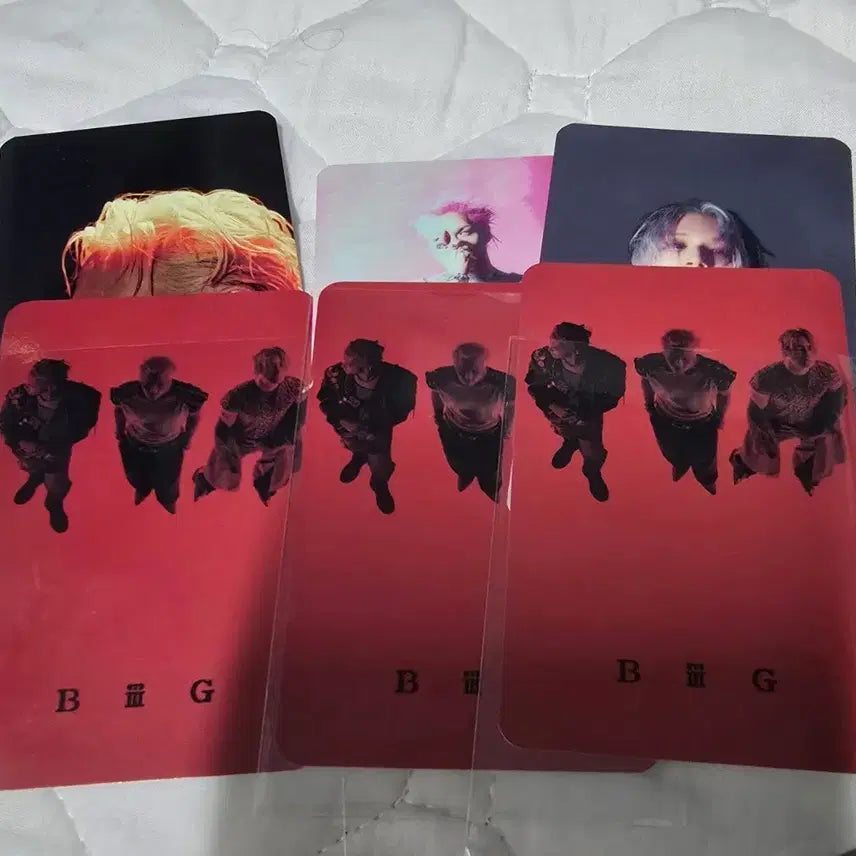 [BUNJANG] BIGBANG Individual Photocard Set Bundle / 고양종합운동장 MD포카 3종 일괄판매