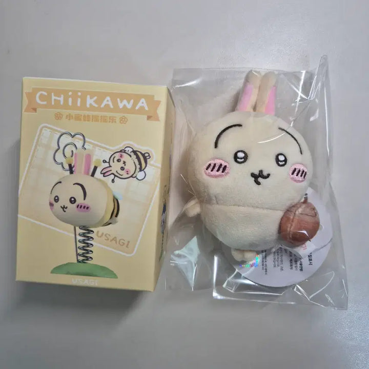 [BUNJANG] Usagi Honeybee Memo Holder and Plush Set / 먼작귀 우사기 세트 판매