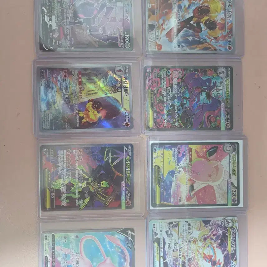 [BUNJANG] Pokemon Card Set (SAR, SR, AR, SR Special Illustration) / 포켓몬 카드 sar(3개) sr(2개) ar(2개) sr특일 1개