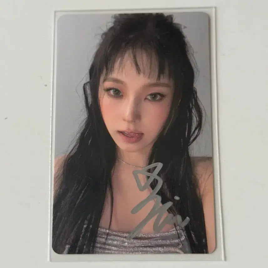 [BUNJANG] NMIXX Gyujin Signed Album Photocard Forward / 엔믹스 규진 싸인앨포 포카 forward 양도 릴리해원설윤배이지우