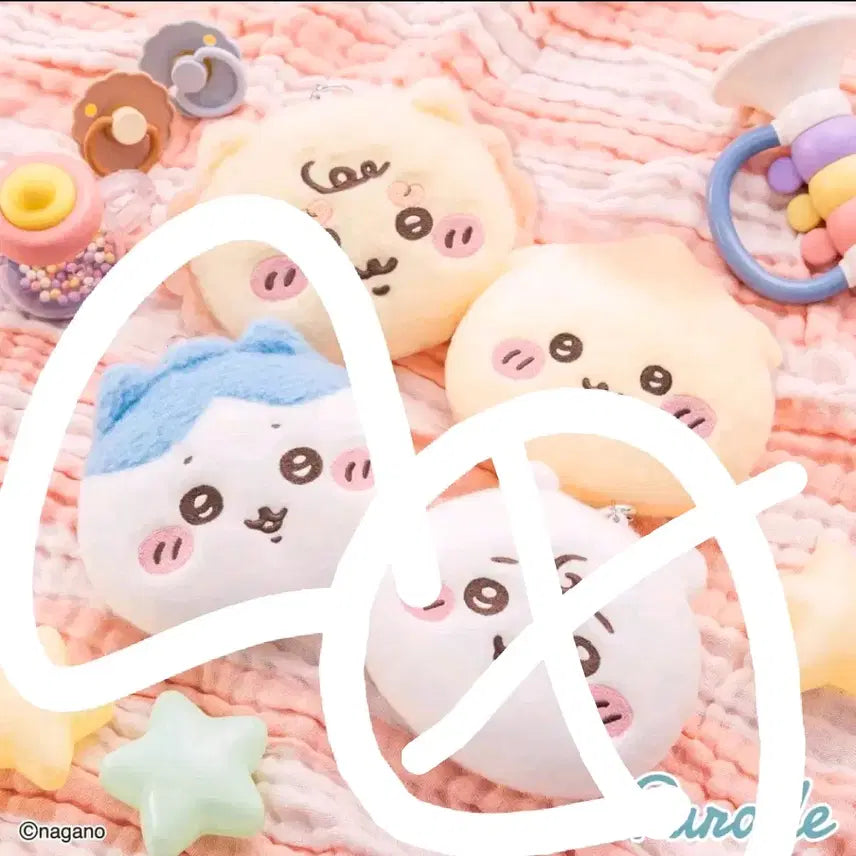 [BUNJANG] Chiikawa Hachiwara Baby Reel Pass / 치이카와 베이비 릴패스 하치와레