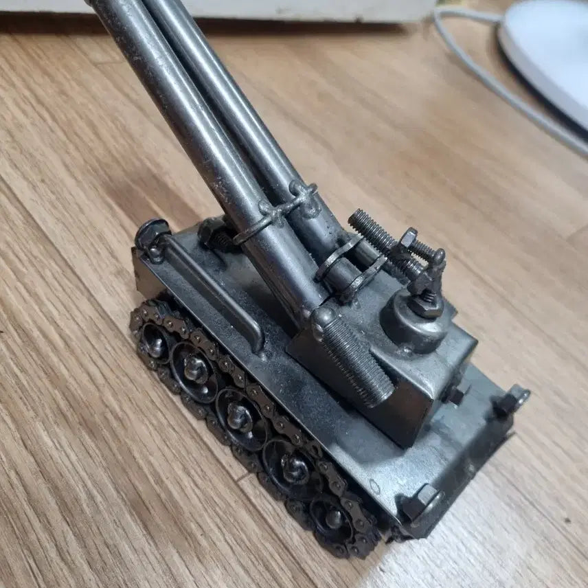 [BUNJANG] Vintage Iron Motorcycle Tank Ornament / 빈티지 철제 탱크 오토바이 장식품