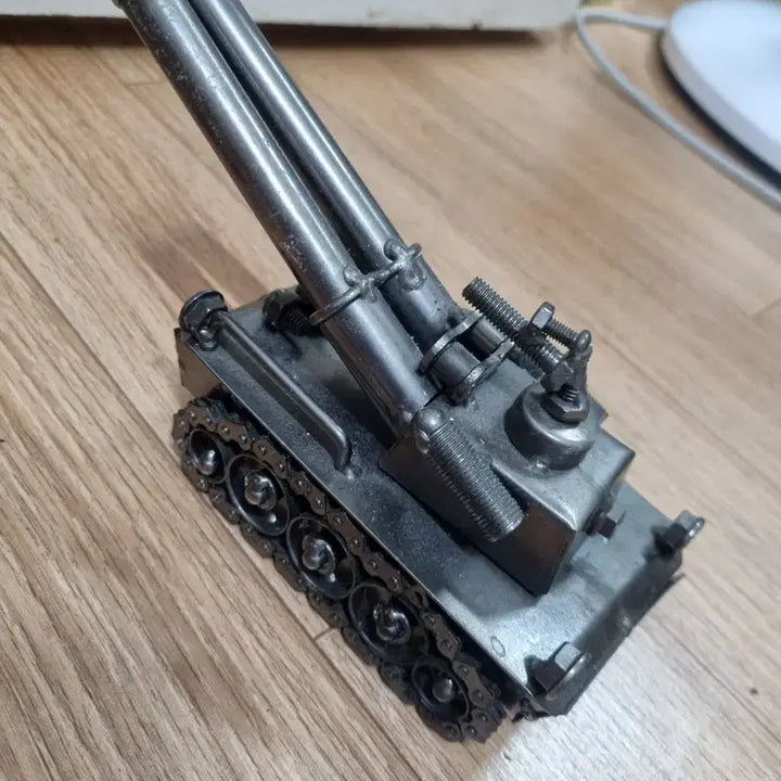 [BUNJANG] Vintage Iron Motorcycle Tank Ornament / 빈티지 철제 탱크 오토바이 장식품