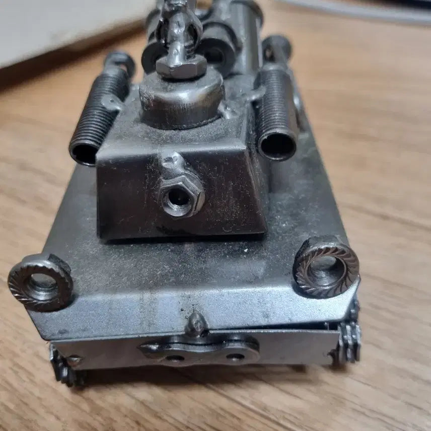 [BUNJANG] Vintage Iron Motorcycle Tank Ornament / 빈티지 철제 탱크 오토바이 장식품