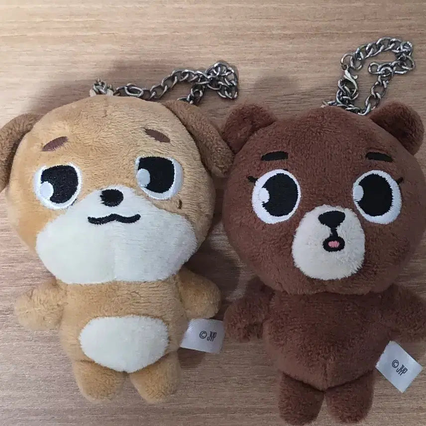 [BUNJANG] Day6 Yokohama Keychain Denimals Bang/Don Bundle Set / 데이식스 요코하마 백참 데니멀즈 방,돈