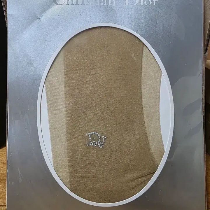 [BUNJANG] Christian Dior Cubic Logo Stockings (Chantilly) / 크리스찬 디올 스타킹 (Dior큐빅)