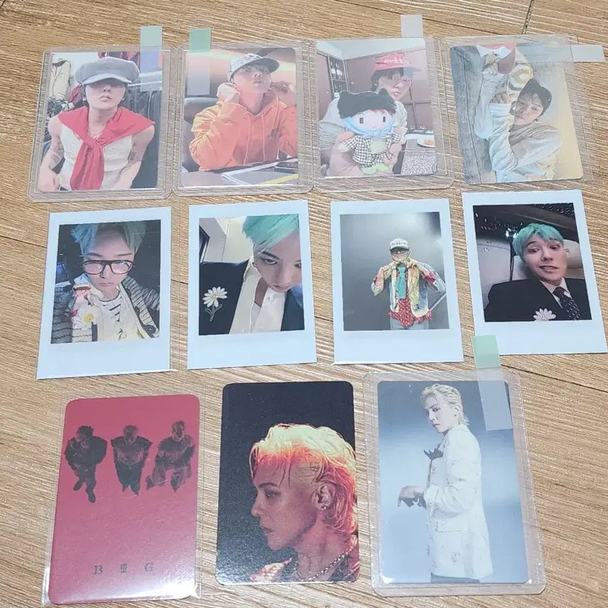 [BUNJANG] BIGBANG G-Dragon Photocard Bundle Set / 빅뱅 BIGBANG 포카 포토카드 지디 지드래곤 팝업 11장 일괄